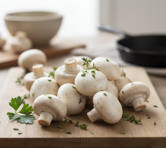 Button Mushrooms